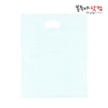 봉투야닷컴 LDPE 40호 (40x49cm) 50장 비닐쇼핑백, 무지-화이트