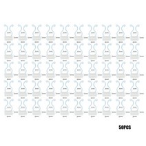 온실 캐노피 농막 비닐 하우스 컨테이너 덩굴 홈 등나무 프레임 원예 용품에 대한 벽 등나무 식물 고정 클립, l, 50개