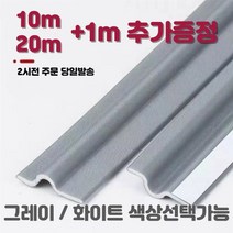 문풍지 현관 창문 창틀 샷시 베란다 슬라이딩 윈도우 씰링 틈막이 틈새막이 바람막이 외풍차단 풍지판 1m사은품증정, 화이트10m(+1m증정)