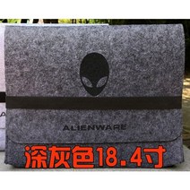 노트북가방 델 에어리언웨어 Alienware13 14 15.6 17 18인치노트북 컴퓨터 이너백 파우치, C04-라이트그레이 18.4inch이너백