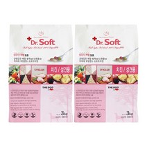 [1+1]더독 닥터소프트 치킨 성견용 3kg, 없음