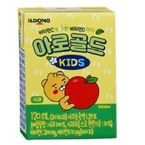 일동제약 아로골드키즈 사과맛, 120ml, 62개