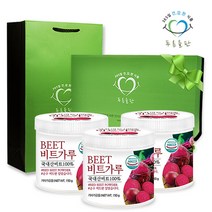 푸른들판 국산 건조 빨간 생 비트 분말 가루 100% 선물세트 뿌리 루트 무우 차 식용 색소 채소 야채 파우더 해썹 인증 추천, 1set