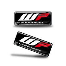 KTM WP 스즈키 가와사키 야마하 혼다 CBR HRC 고프로 용 3D 반사 스티커 오토바이 액세서리 탱크 헬멧 스폰서 데칼 자동차148537, 2PCS5X2cm 7