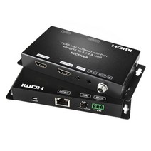 [이지넷유비쿼터스] 이지넷 HDMI 리피터 송수신기 세트 NEXT-HD70RS-4K [최대70M/RJ-45]