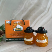 [대정골귤밭] 설렘이 가득한 제주 한라봉차 + 천혜향차 액상차 선물세트 320g x 2병입 (5BOX) / 한라봉청 + 천혜향청