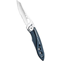 LEATHERMAN 레더맨 스켈레툴 KBX 포켓 멀티툴 나이프 앤 오프너, 컬럼비아 블루