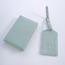 맥시멈 여권 케이스 지갑 캐리어네임택 세트