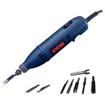 Kyocera (구)료비 (RYOBI) 전동 110V 조각도 DC-501F 교체 칼 5 개 세트 4988204 (료비: 파랑 또는 쿄세라: 빨강 이 랜덤으로 배송 됩니다), 1개