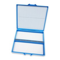 국산/슬라이드글라스 보관박스 SB100(100매용)/슬라이드글라스 Numbering/Index 표시판