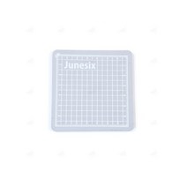 다꾸 정사각형 커팅 매트 휴대용 미니 고무 재단판 힐링 다이어리 꾸미기 칼판 파스텔 데스크 컷팅 고무판 책상 바닥 패드 깔판 8cm 회색