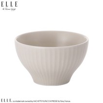 엘르 라플레르 도자기 밥공기(빈티지그레이), 1개, 빈티지그레이