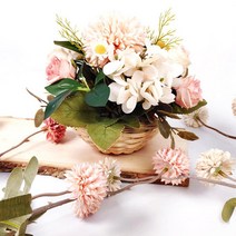 어르신 미술활동 인지프로그램 조화 꽃꽂이 꽃바구니 만들기 화분 체험학습 반려식물