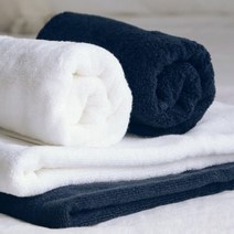 소소모소 코마사 세안 타월(190g) 2종(화이트 네이비), 네이비