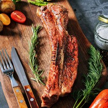 우대갈비 2kg (500g x 4개) 개별진공포장 미국산 초이스 냉동, 4개