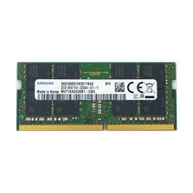 SpotMarket 32GB DDR4 3200MHz PC4-25600 1.2V 2Rx8 260핀 SODIMM 노트북램 메모리 모듈 M471A4G43AB1-CWE