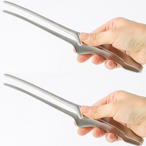 1+1 고기집게 요리핀셋 캠핑집게, 슬림핀셋 2개