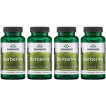 Swanson Berberine HCI-심혈관 보조제-혈당 지원 대사 촉진-이미 사용 중인 건강한 혈액 지질 수준 유지에 도움