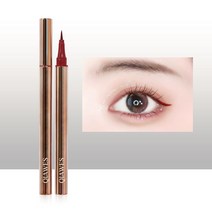 아이라이너붓펜 안번지는아이라이너, 1개, 레드