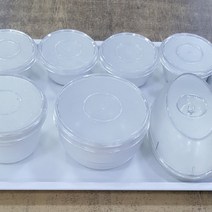 병원용 PC환자식기세트 추천 시리즈, 투명