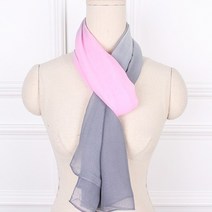 쉬폰 롱 [앙상블] 스카프/머플러/봄스카프/나염 그라데이션 롱스카프 쉬폰스카프 목도리