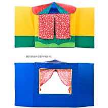 교구 손가락 인형극 스펀지 무대 틀 놀이완구 어린이