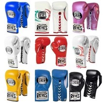 레예스글러브 10온스 트레이닝 복싱 권투 벨크로 글러브, 10oz, 화이트, 1개