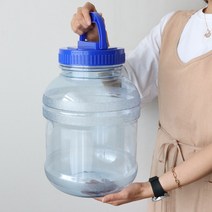 담금주통 PC 청 매실통 10L AA 매실병 효소 플라스틱(주