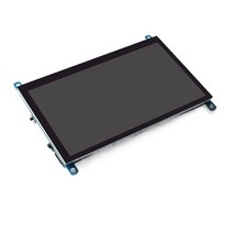 휴대용 미니 7 인치 5 포인트 용량 성 LCD 터치 스크린 패널 IPS 1024x600 풀 HD HDMI 게임 모니터 PC 디스플레이 라즈베리 파이, [02] 7 inch IPS Screen