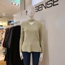 미센스 옆트임가슴세모절개니트MB1YKNMD16Z