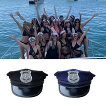 밀리터리 모자 Cosplay Cop Hat Party Accessory Elegant Dressup Theme Party