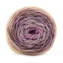 마마니트 4+1 맥시롱바틱 털실 250g 대용량실 / 롱바틱실 / 롱바틱털실, 6781 연보라 아이보리혼합