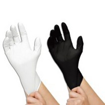 릴 글러브 식품용 요리용 일회용 위생장갑 100장 청소용품 요리용 주방용품 위생장갑, 1, M_화이트