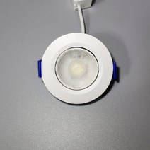 룩스램 LED 매입등 2인치 4W 주광색 COB 직회전 타입 플리커프리 매입등 가구매입