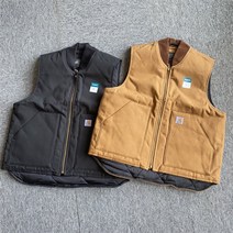 칼하트 자켓 조끼 칼하트 빈티지 워싱 조끼 자켓 Carhart