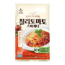 CJ 칠리토마토 스파게티 640g 2인분, 1개