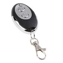 220V 433MHZ 2 버튼 자동차 게이트 원격 스위치 컨트롤러 잠금 해제 도어 오프너 송신기 바이크 오토바이 제어 홈 금속 복제, 한개옵션0