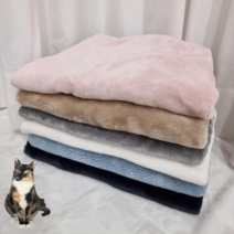 아이구감사합니다 강아지 고양이 극세사 무릎 담요 이불 블랭킷 길고양이 겨울집