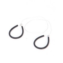 도예 조소 도자기 도구 커팅 진흙 라인 세라믹 스틸 와이어 드로잉, 01 Black