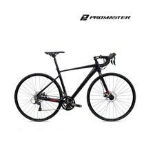 K2BIKE 프로마스터 에어리스1.8D 소라18단 로드자전거, 조립, 430블랙+그레이
