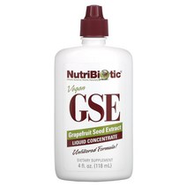 뉴트리바이오틱 비건 GSE 자몽 씨 추출물 118ml X 1개, 기본