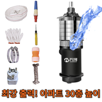 수중 펌프 배수 양수기 모터 수영장 엔진 자동, 파워 : 1500W / 양정 : 45M, 1개