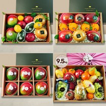 프리미엄 혼합과일세트 10+1 명절 고급 과일선물세트 보자기 포장 과일바구니 과일박스, 명절 혼합과일선물세트2
