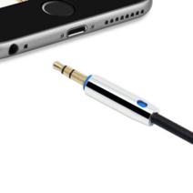 AUX 케이블 3.5mm 3극 옥스 스트레오 오디오 네비 차량 MP3 PC 스피커 카오디오 연결 스마트폰 음악감상 0.5m 1m 1.5m 2m 3m 5m, 1m AUX