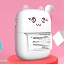 영수증프린터기 단말기 포스기 무선 종이 프린터 휴대용 블루투스 인스턴트 포켓 열 사진, 종이 5pcs 노란색