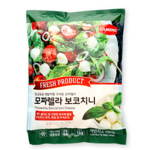 까몽 모짜렐라 보코치니 1kg 100% 자연치즈 샐러드 토핑 꼬치 치즈 [당일발송], 까몽 모짜렐라 보코치니 1kg+드라이아이스1개추가