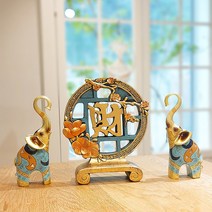 스노우베라 풍수인테리어소품 코끼리장식품 재물운 이사선물 집들이선물 식당 카페 사무실 개업선물