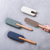 집안먼지제거 검은옷 후리스 코트 니트 집먼지청소 쓱싹 먼지털이 제거기 세트, 흰색