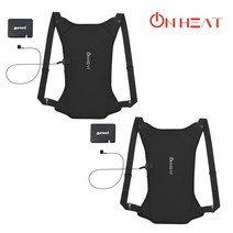 온히트 USB 발열조끼 OH2020 백셀배터리 포함 풀셋