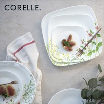 코렐 프로방스가든 2인 4인 6인 혼밥 신혼 그릇 세트, 12냉면기